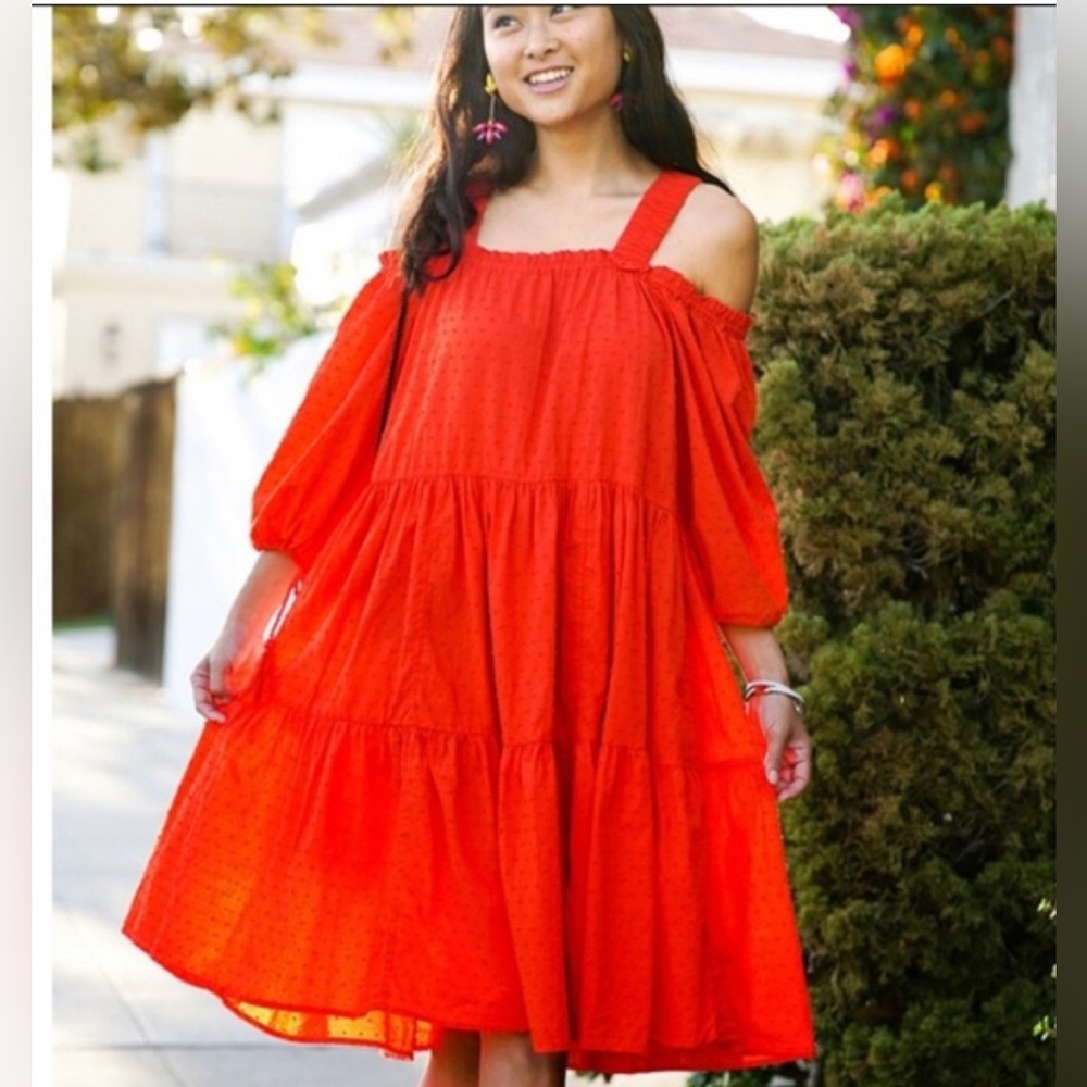 H&M Cities‎ Diaries Cold Shoulder Boho Tassel Dress